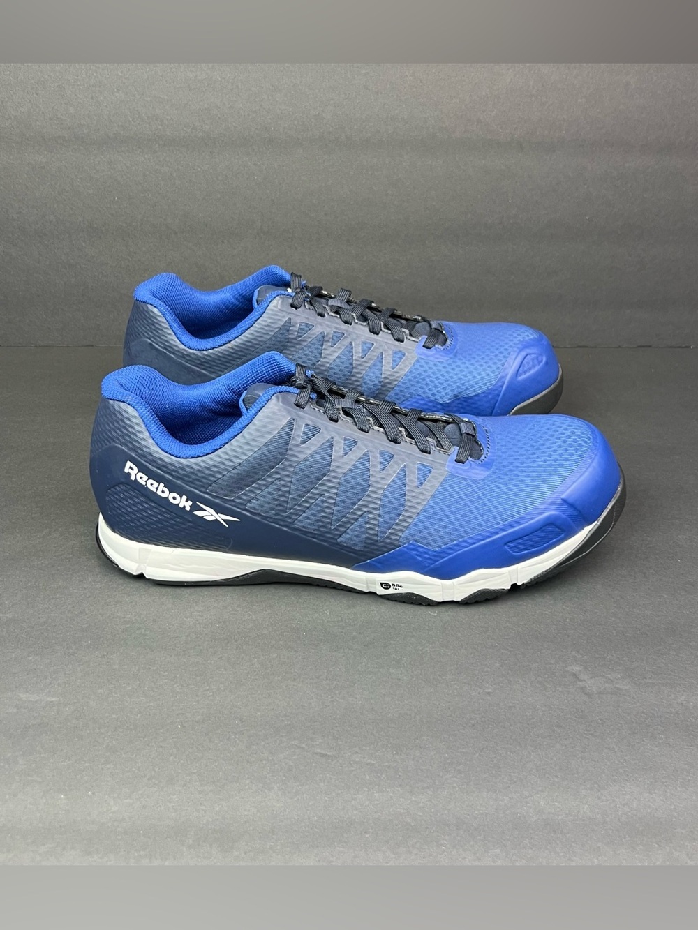 Reebok Speed TR RB4451 Men's Size 11.5M Blue SD10 Comp Safety Toe Work Shoes